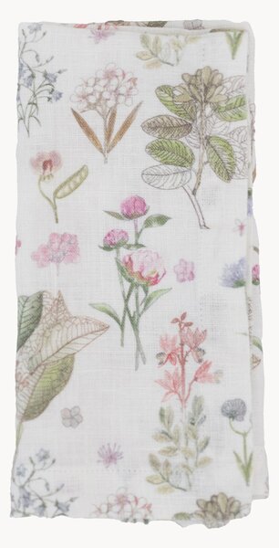 Set di 2 tovaglioli in lino White Botany