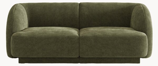 Divano 2 posti in ciniglia Miley, larg. 180 cm