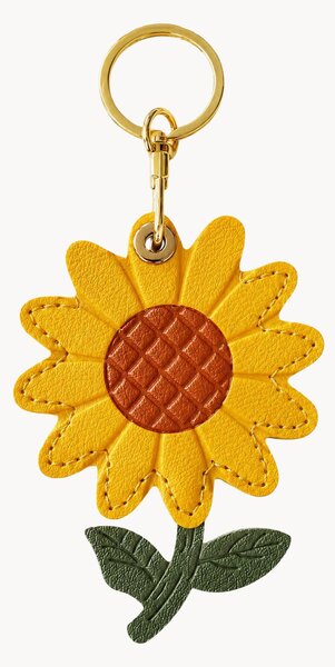 Portachiavi in pelle vegana Sunflower
