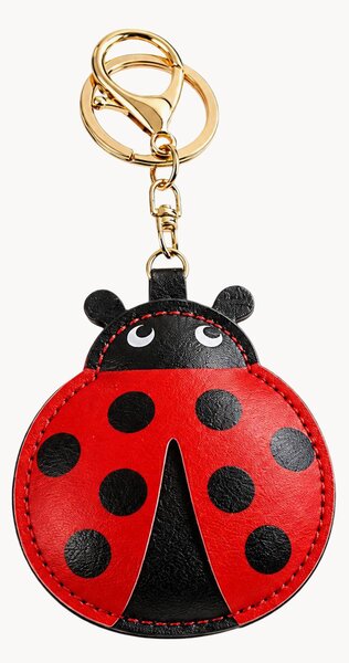 Portachiavi in pelle Ladybug