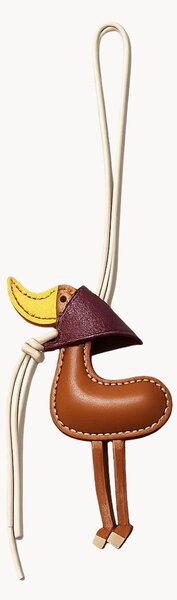 Portachiavi in pelle Duck