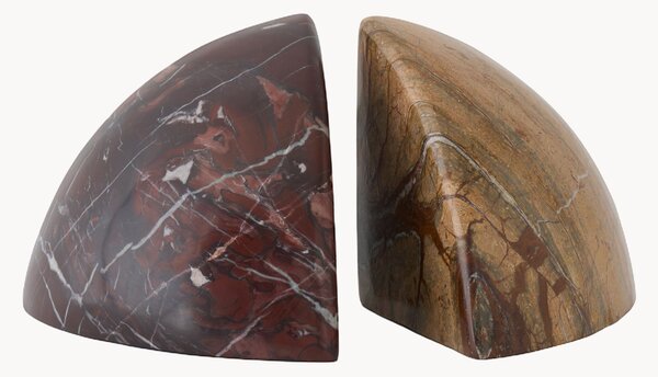 Fermalibri in marmo Boulder