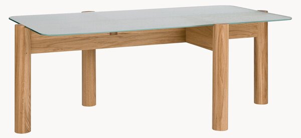 Tavolino da caffè con gambe in legno Kob