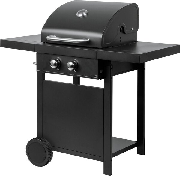 Grill de Gas de 2 bruciatori Master Grill MG669, design compatto, facile pulizia e accensione elettronica