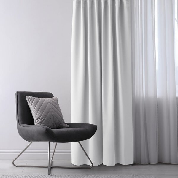 Tenda parzialmente oscurante bianca 140x175 cm Kierra – Restilo