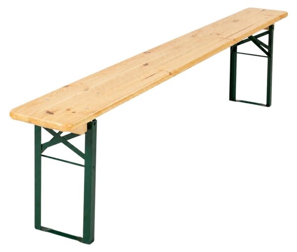 Panca birreria BAVORD PREMIUM 220x25cm in legno massello di pino
