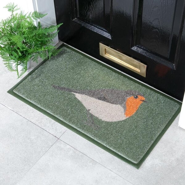 Zerbino 60x90 cm Green Robin – Artsy Doormats