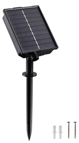 Moduli solari da 3V per catene luminose solari, colore nero