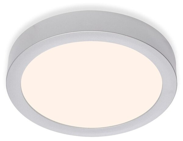 Lampada a LED da incasso, lampada da soffitto 16,5 W 3000K cromo opaco IP20 Ø22,5cm Briloner