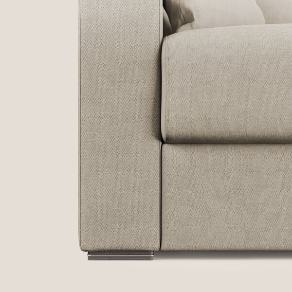 Best Divano letto angolare in tessuto impermeabile T02 beige