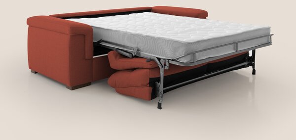 Magnolia divano letto con materasso alto 18 cm morbido schienale alto