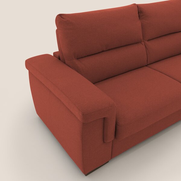 Magnolia divano letto con materasso alto 18 cm morbido schienale alto