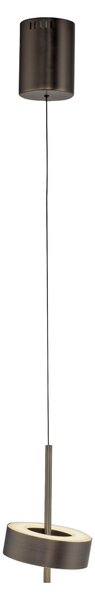 Lampadario a LED Pilot Q-ROTATE marrone 9W Tonalità di bianco 440 lm metallo dim.: 190x14x14 cm IP20 Paul Neuhaus
