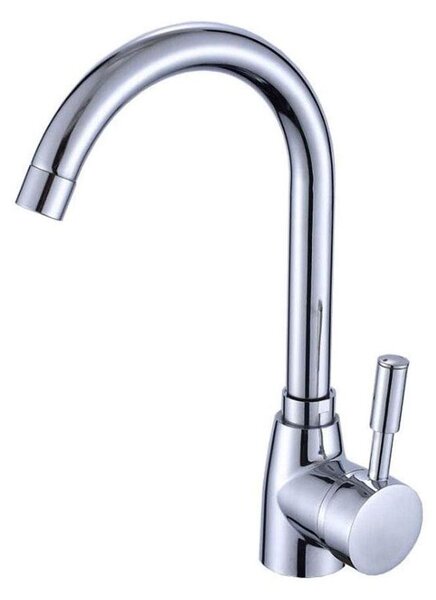 Rubinetto da cucina con acqua calda e fredda, con rotazione a tre vie