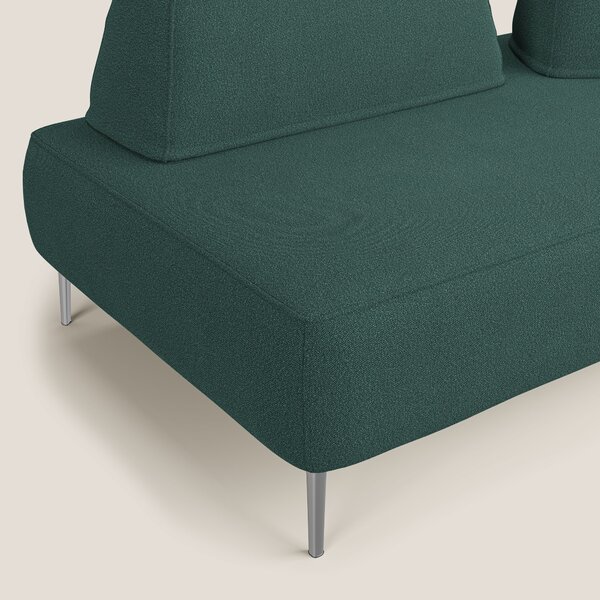 Newton divano modulare con schienali movibili T07 verde
