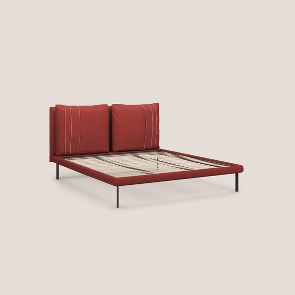Giselle letto moderno con cuscini testata regolabili con tasche in mic