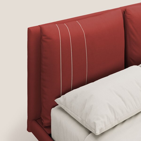 Giselle letto moderno con cuscini testata regolabili con tasche in mic