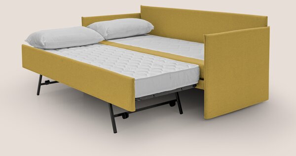 Brera Divano duplex con doppio letto in tessuto simil cotone impermeab