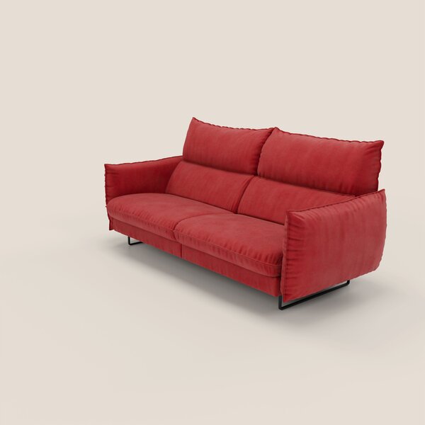 Monamour Divano dal design moderno con opzione relax elettrico in micr