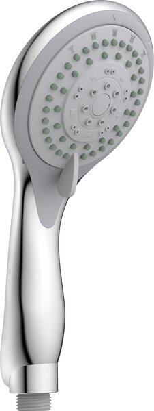 Eisl, soffione manuale BIOLUX, con 5 funzioni, soffione doccia, doccetta, soffione cromato