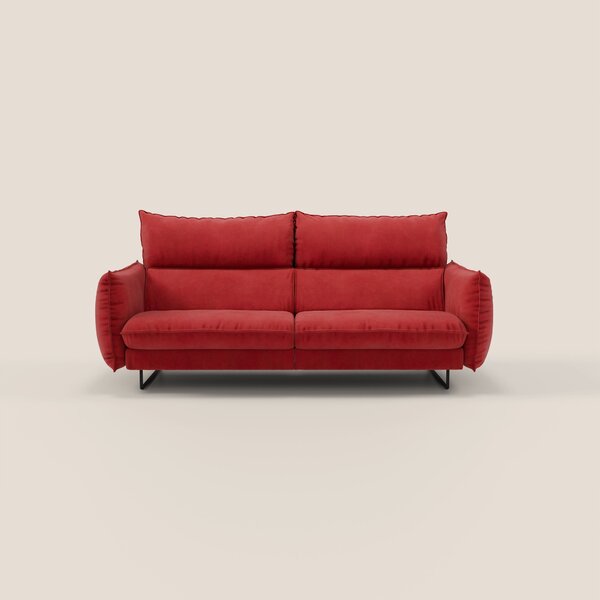 Monamour Divano dal design moderno con opzione relax elettrico in micr