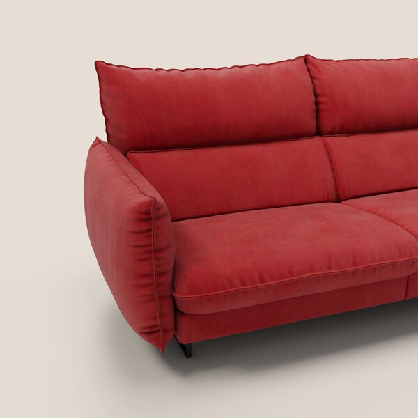 Monamour Divano dal design moderno con opzione relax elettrico in micr