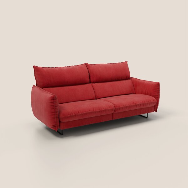 Monamour Divano dal design moderno con opzione relax elettrico in micr