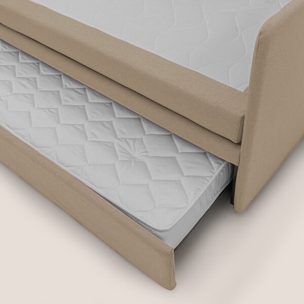Nolo Divano duplex con doppio letto in tessuto simil cotone impermeabi
