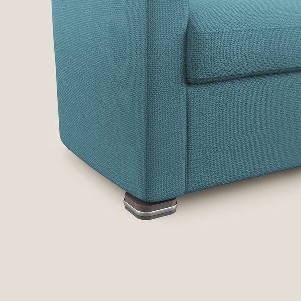 Cloe Poltroncina in tessuto smacchiabile con acqua QuickClean T08 azzu