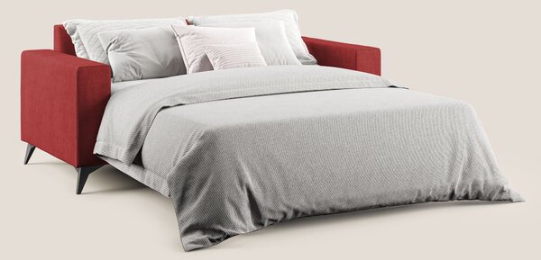 Pegaso divano letto con poggiatesta reclinabili e rivestimento T02 ros