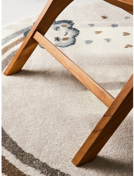 Tappeto per bambini crema ø160 cm Walk like an Elephant Rainbow - Villeroy&Boch