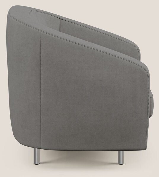 Sally Poltroncina in tessuto morbido impermeabile T02 grigio