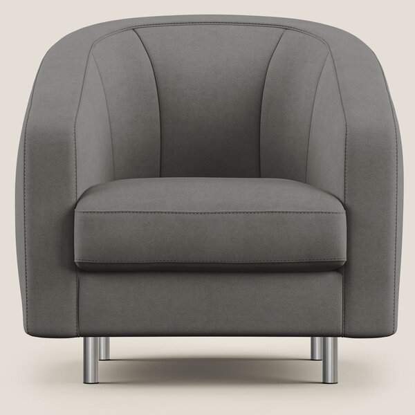 Sally Poltroncina in tessuto morbido impermeabile T02 grigio