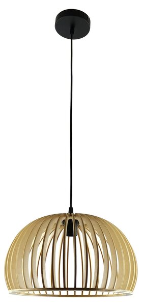 Lampada a sospensione MOOD Ø35cm – Design sostenibile in legno per un ambiente caldo e moderno (E27, 1 lampadina)