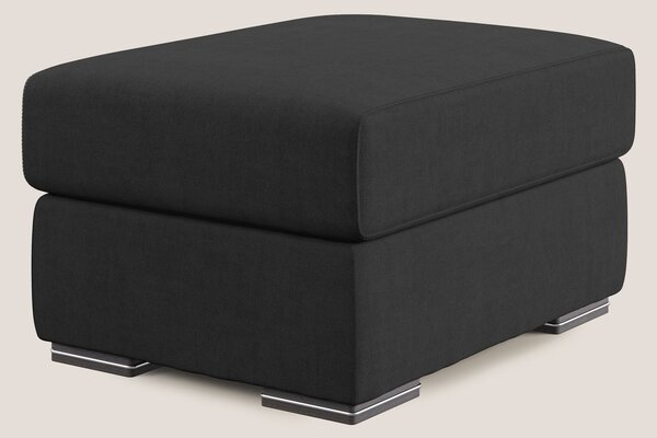 Sun pouf apribile contenitore in tessuto impermeabile T02 nero