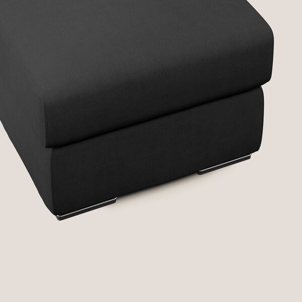 Sun pouf apribile contenitore in tessuto impermeabile T02 nero