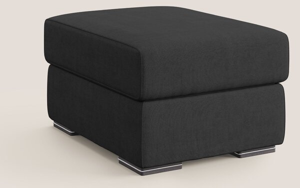 Sun pouf apribile contenitore in tessuto impermeabile T02 nero