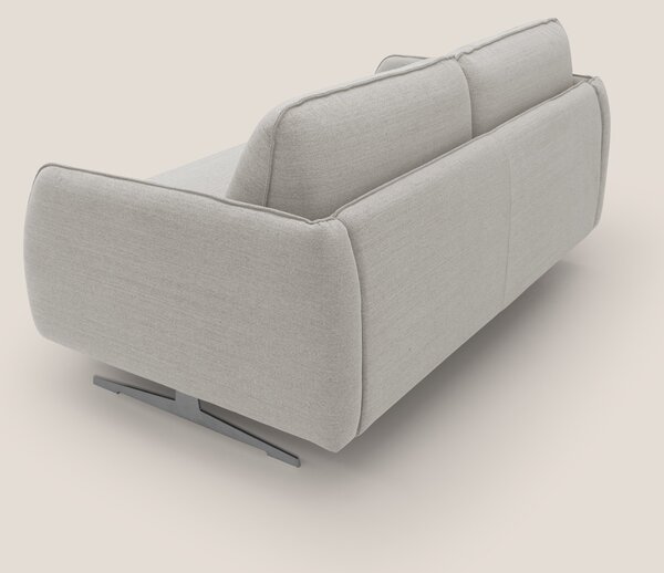Texas Divano letto matrimoniale moderno in tessuto impermeabile T19 pa
