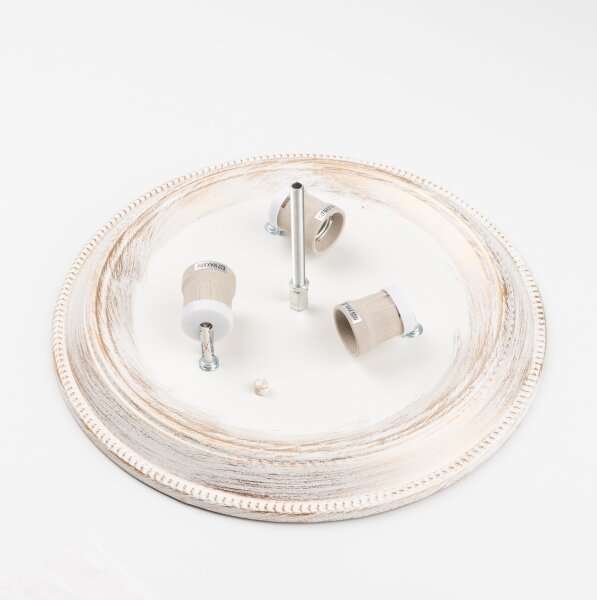 Brilagi - Plafoniera CLASSIC 3xE27/60W/230V color crema/patina