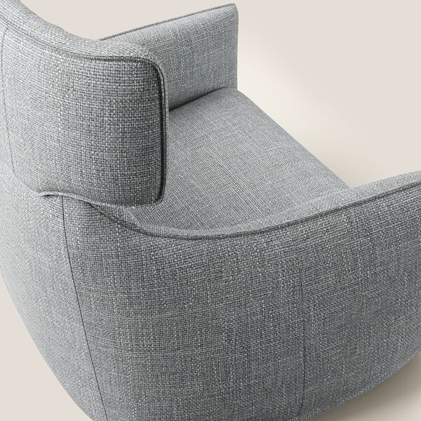 Zelda Poltroncina dal design moderno in morbido tessuto impermeabile T