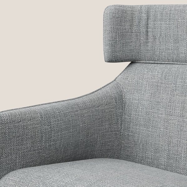 Zelda Poltroncina dal design moderno in morbido tessuto impermeabile T