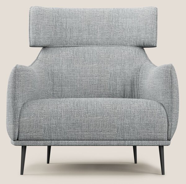 Zelda Poltroncina dal design moderno in morbido tessuto impermeabile T