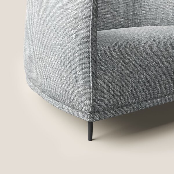 Zelda Poltroncina dal design moderno in morbido tessuto impermeabile T