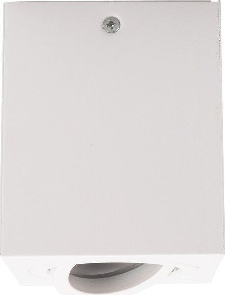 Faretto a incasso LED orientabile, modello Genius 663, quadrato, colore bianco