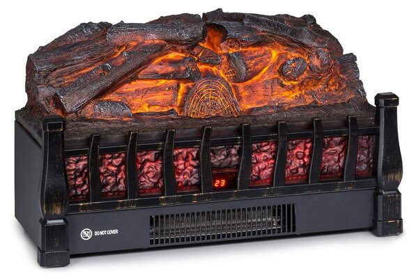 Camino elettrico con fiamme a LED, controllo tramite app, 1800 W