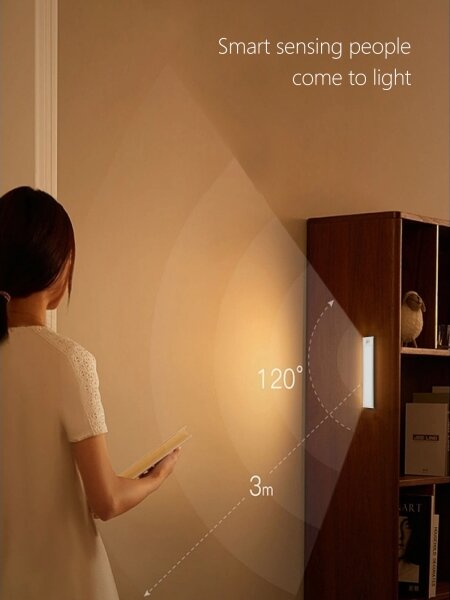Lampada LED sottopensile CABINET-4 con sensore PIR LED/1,5W/230V 1100mAh 4000K