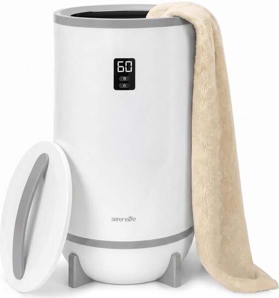 Scaldasalviette a secchio, 20 litri, con Bluetooth, aromaterapia, timer e riscaldamento rapido