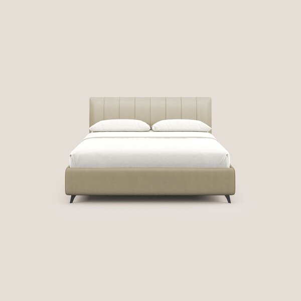 Bogart letto imbottito contenitore completamente sfoderabile in microf