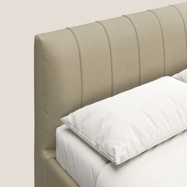 Bogart letto imbottito contenitore completamente sfoderabile in microf