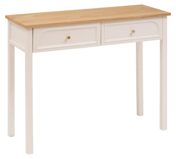 Comodino Mohea color avorio a 2 cassetti - Atmosphera créateur d'intérieur